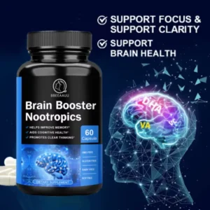 BBEEAAUU 100mg Phosphatidylserine Capsule for Memory