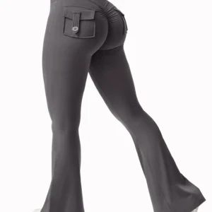 Summer Women's Cargo Pocket Fitness Tights