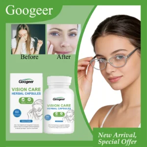 GOOGEER 50PCS Vision Care Herbal Capsules